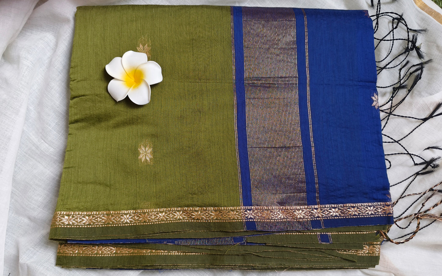 Maheshwari Cotton Silk Saree