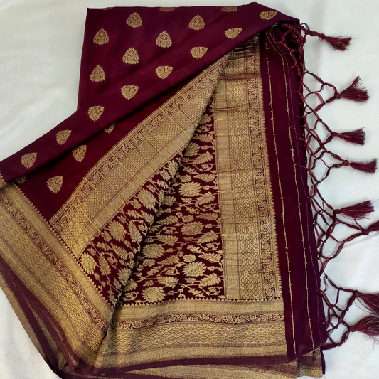 Banarasi Crepe Georgette Saree