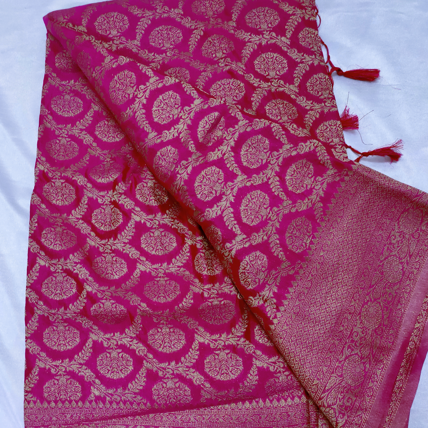 Banarasi Crepe Georgette Saree