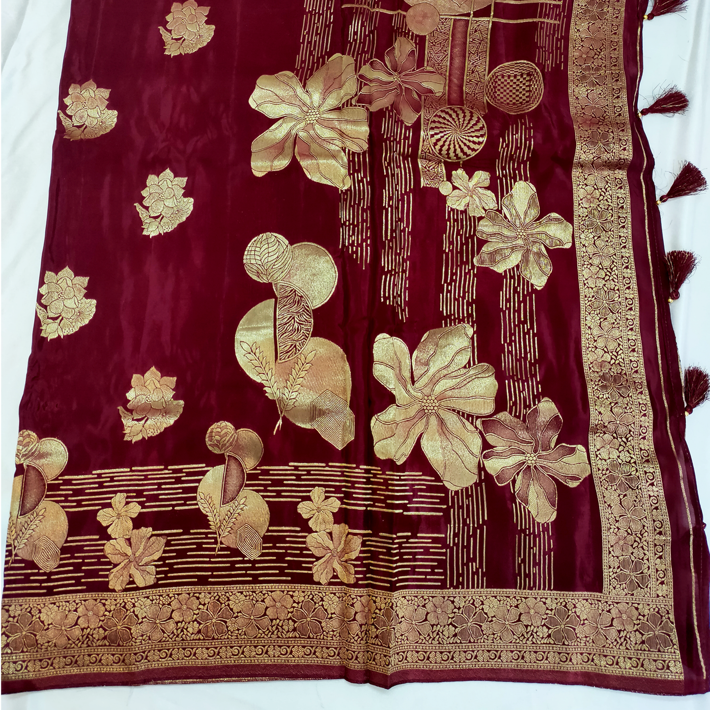 Banarasi Mashru Silk Saree