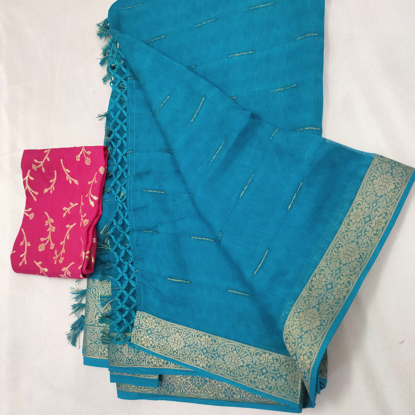 Khadi Raw Silk Saree
