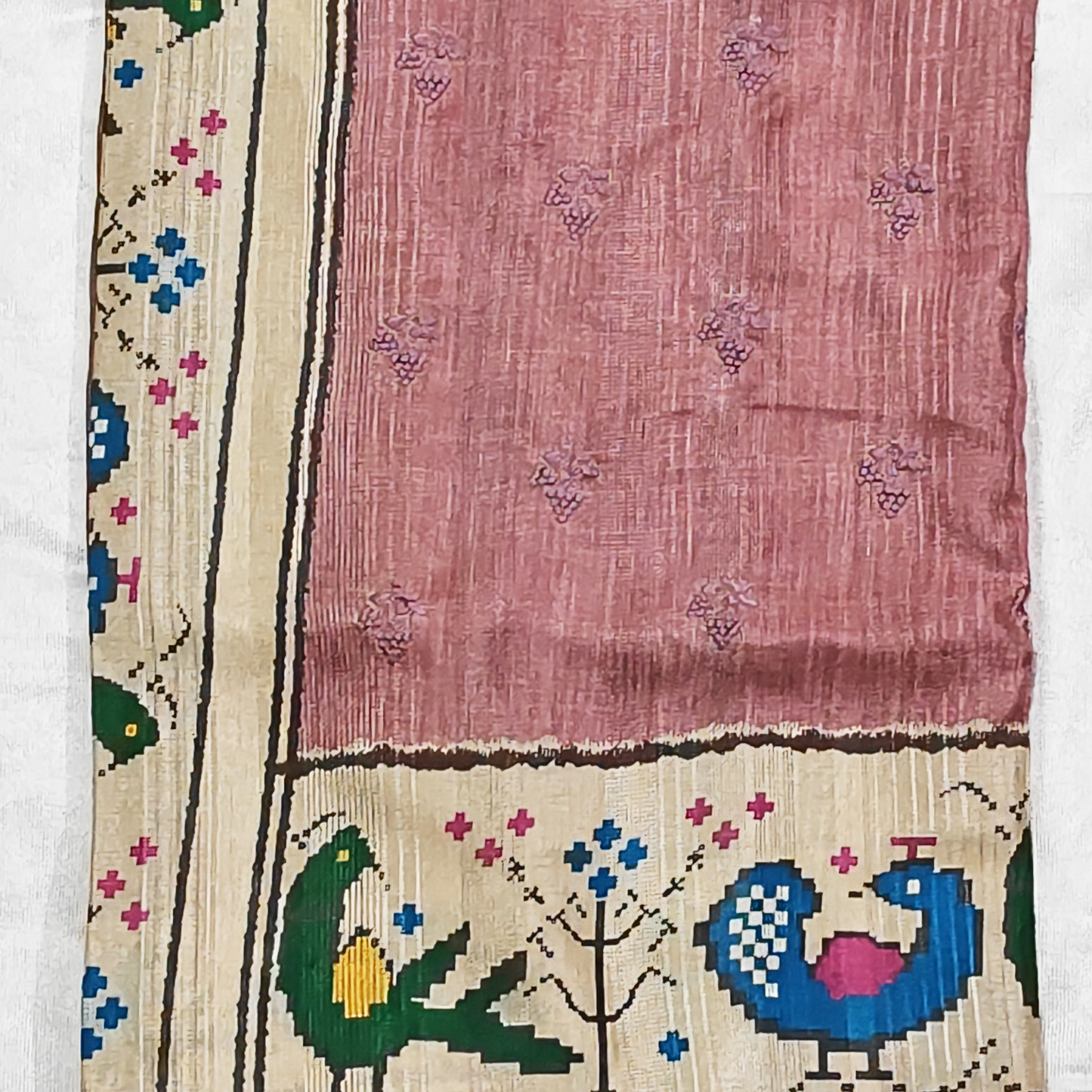 Bhagalpuri Tussar Silk Saree