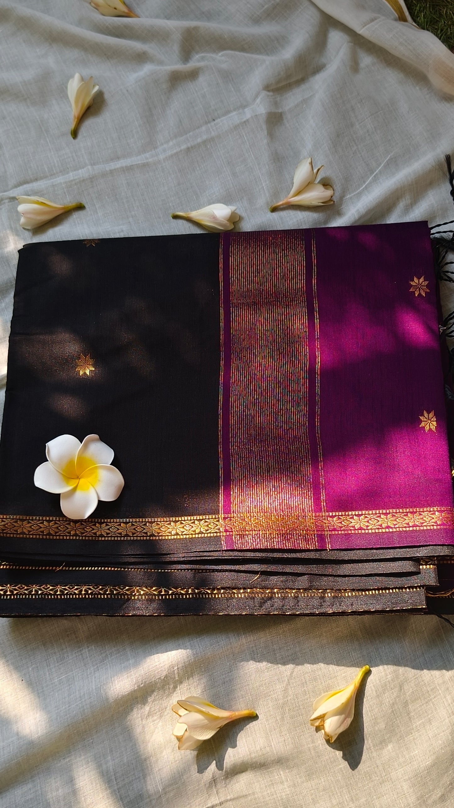 Maheshwari Cotton Silk Saree