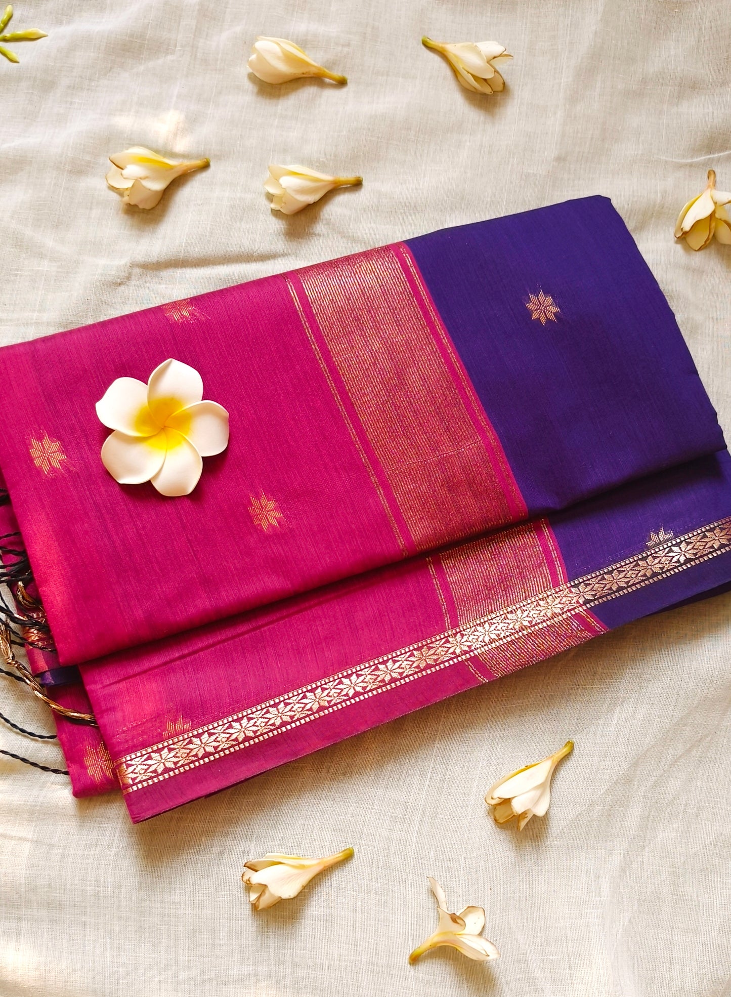 Maheshwari Cotton Silk Saree