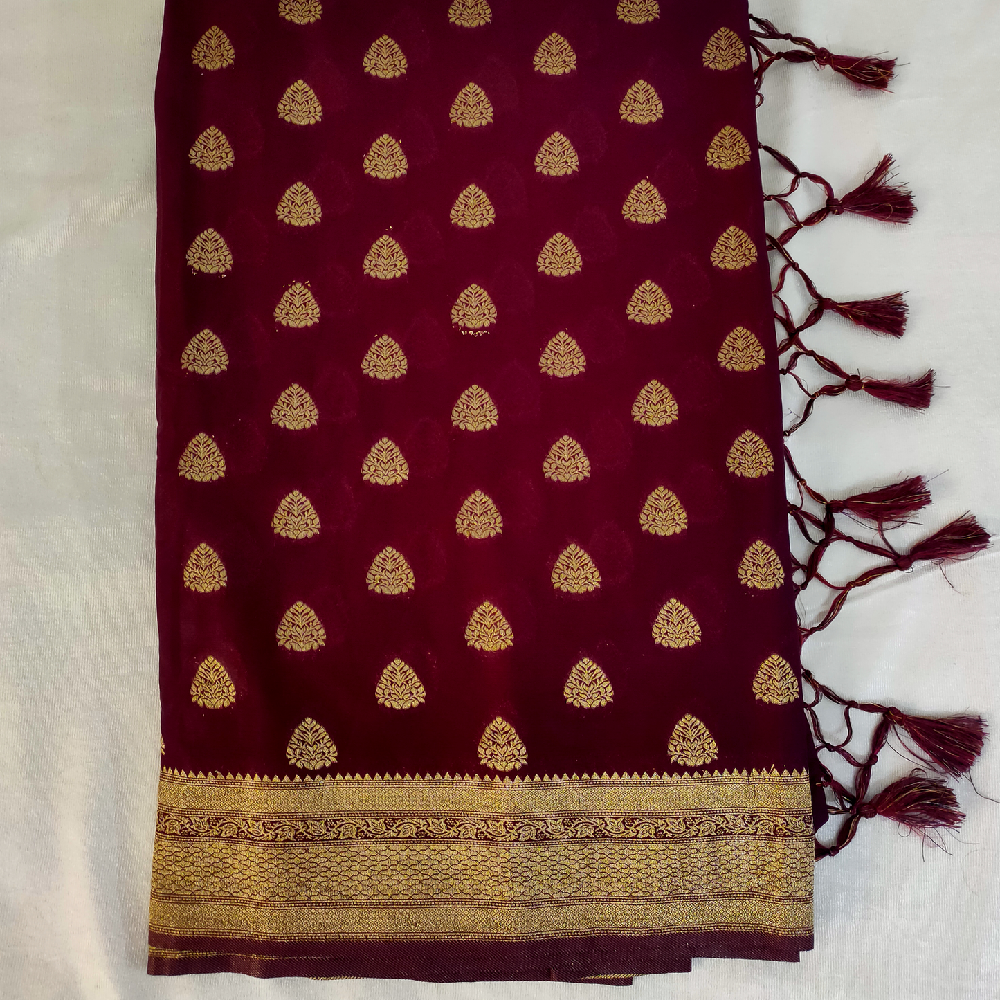 Banarasi Crepe Georgette Saree