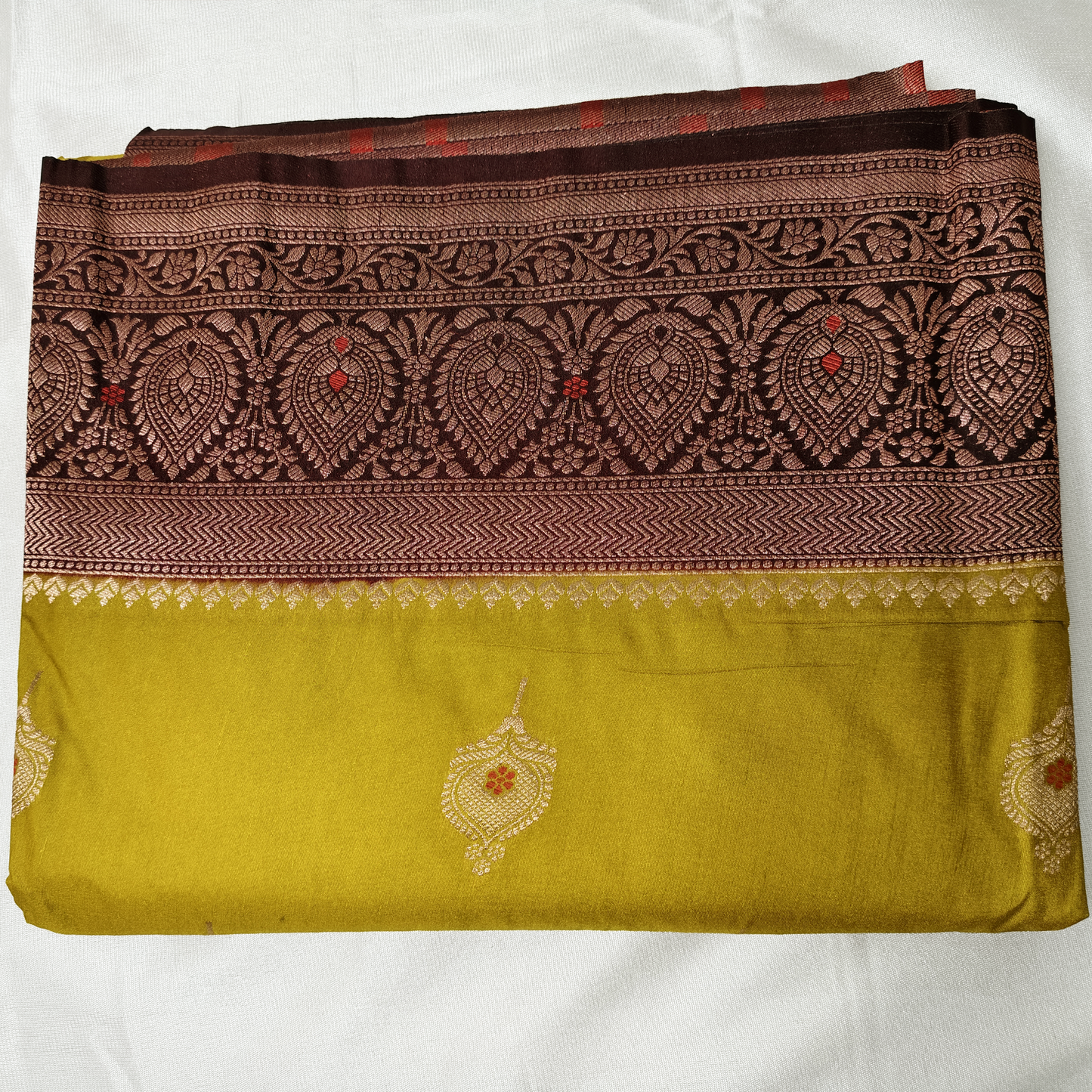 Raw Mango Soft Silk Saree