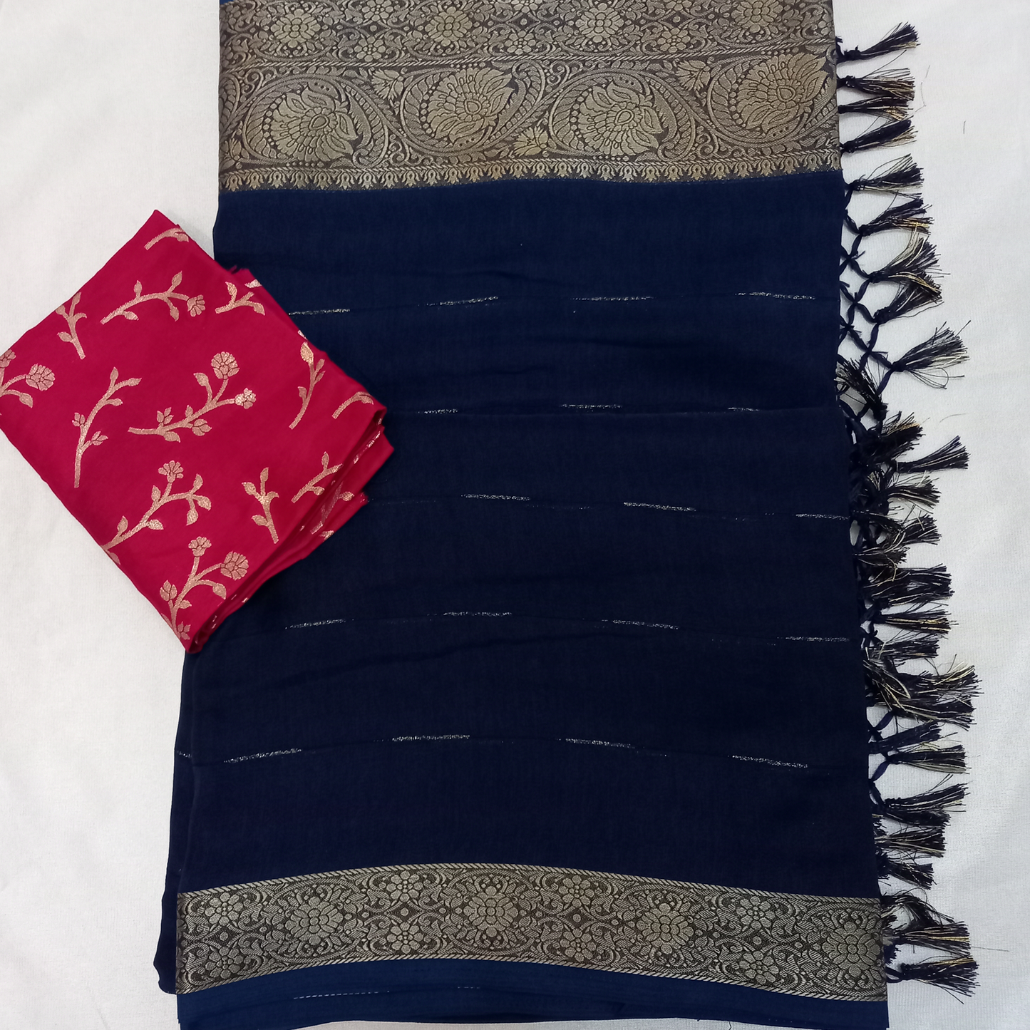 Khadi Raw Silk Saree