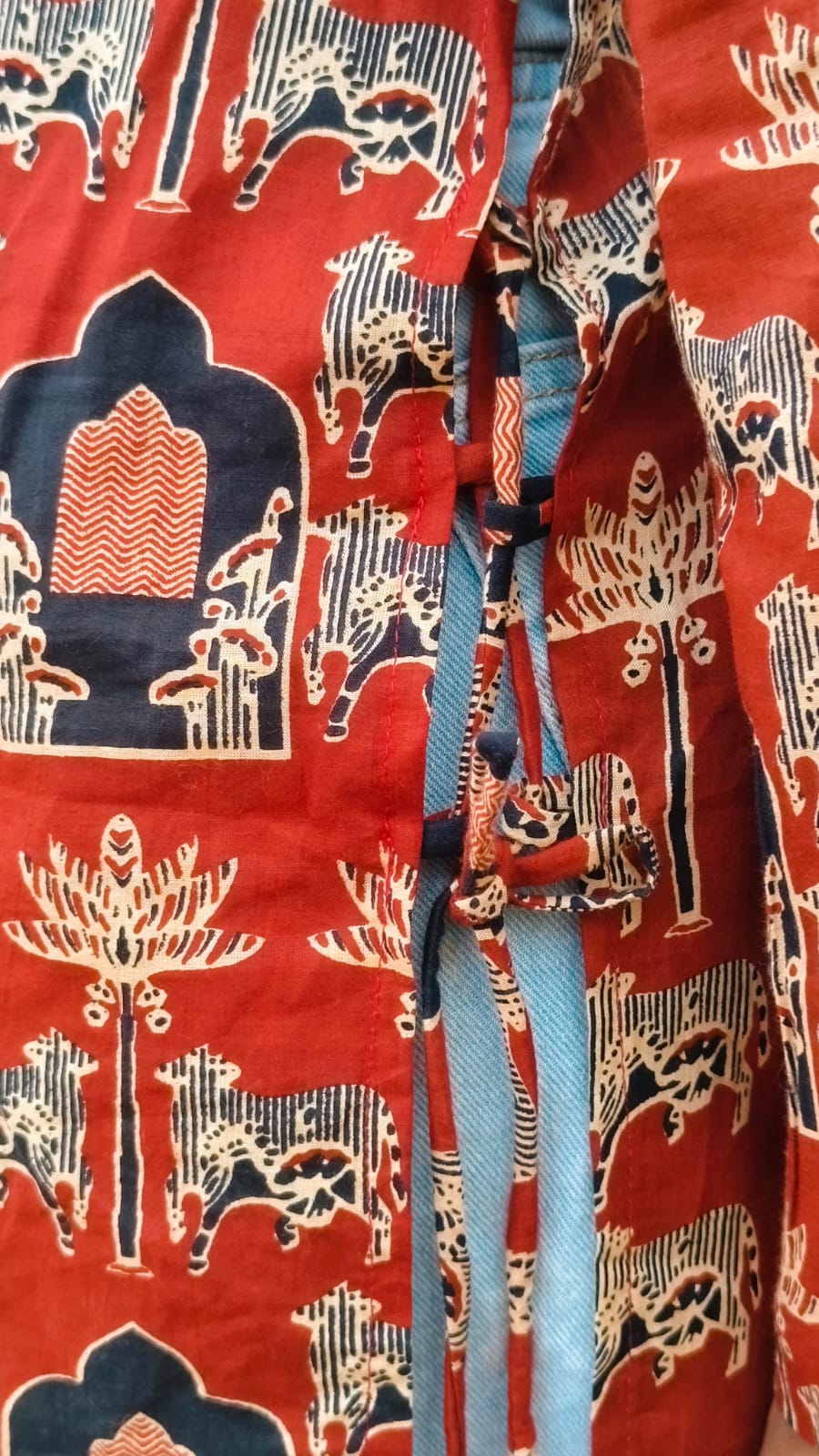 Pichwai-Short Kurti
