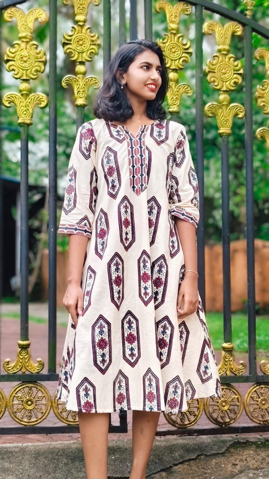 Summer Muse – A-Line Kurti